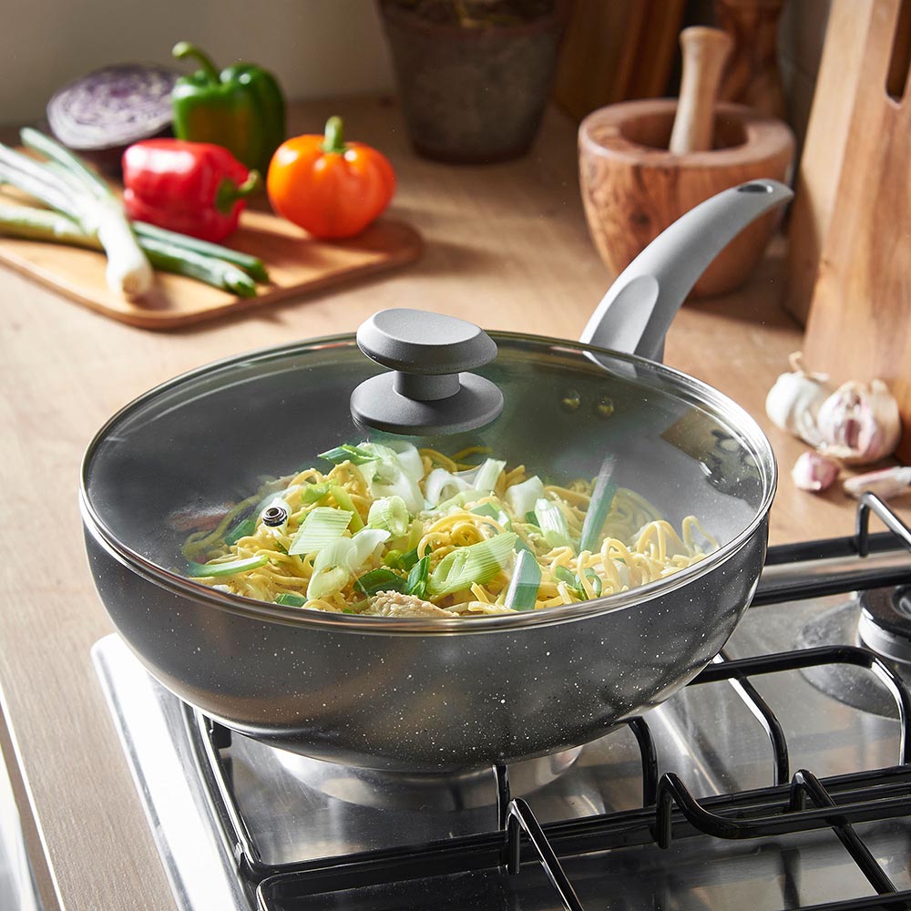 Non-Stick Marble Wok 