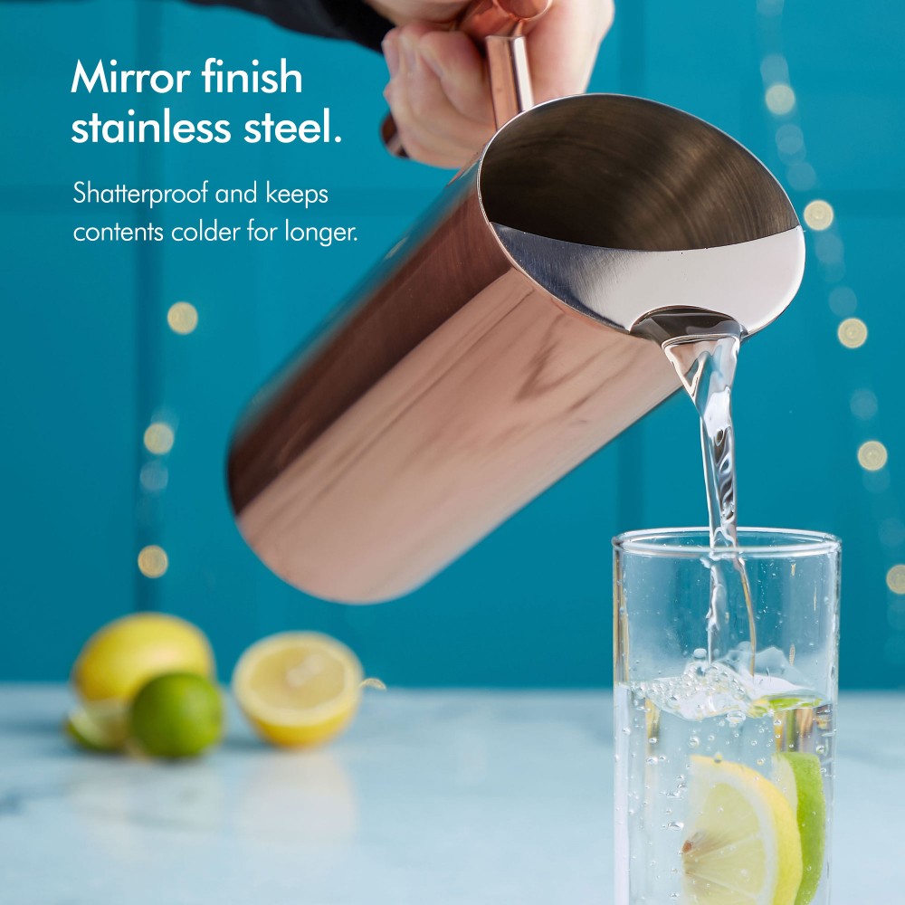 Copper Water Pitcher - 1.7L