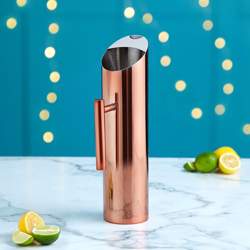 Copper Water Pitcher - 1.7L