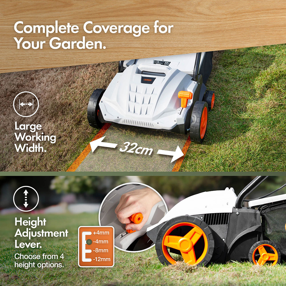 Scarifier & Lawn Aerator 1500W