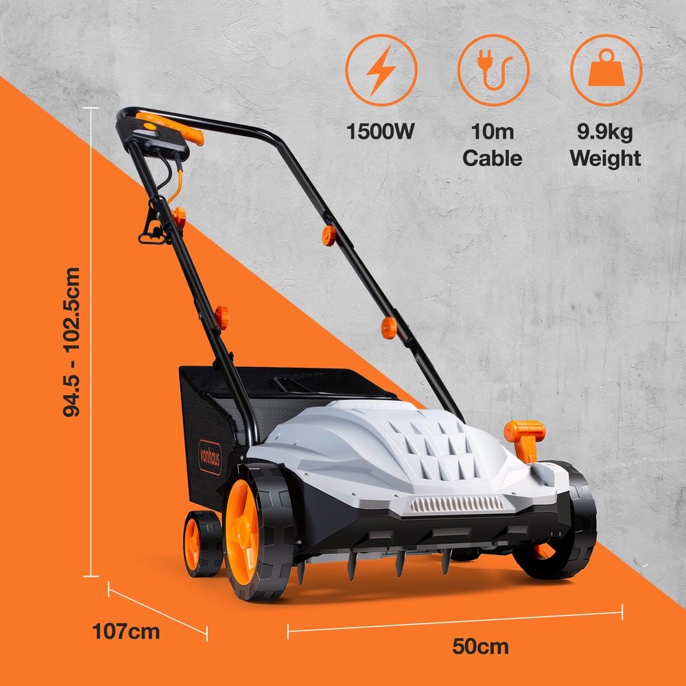 2-in-1 Scarifier & Aerator 1500W