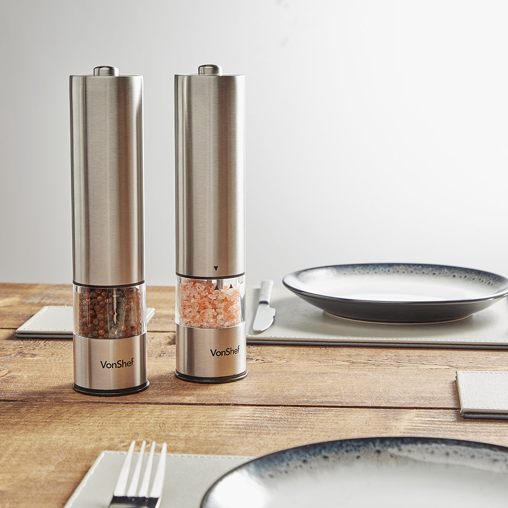 Electric Salt & Pepper Mills