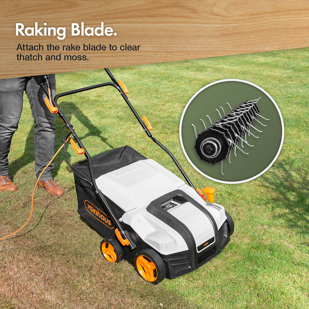 Scarifier & Lawn Aerator 1800W