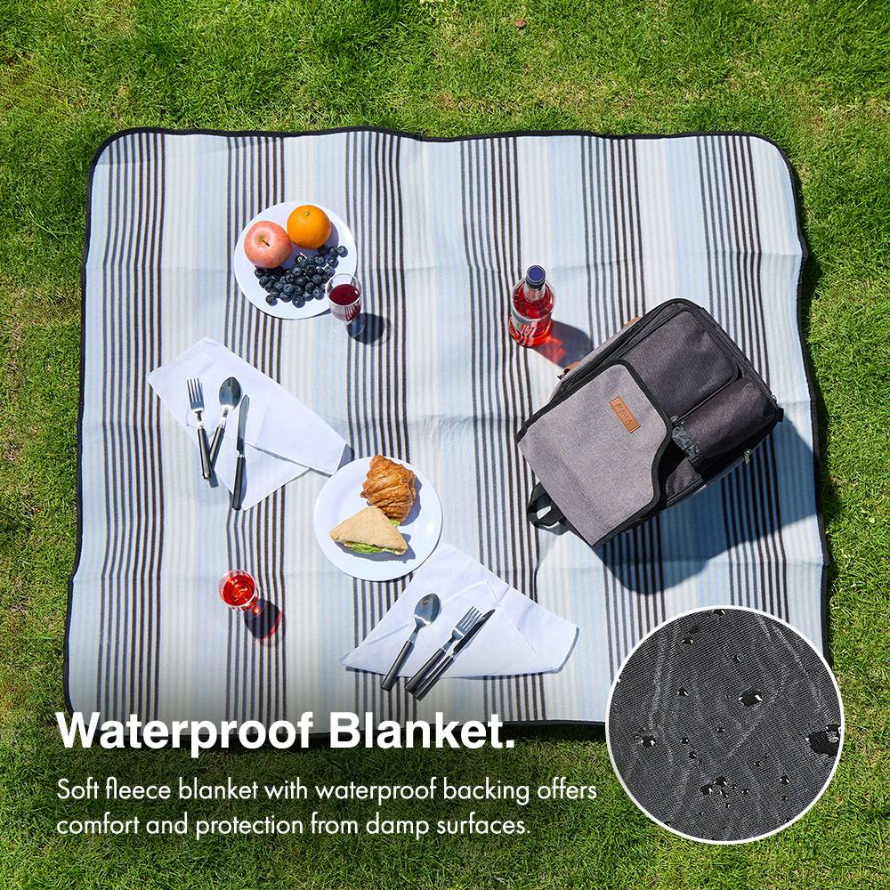 Ash Picnic Backpack - 2 Person