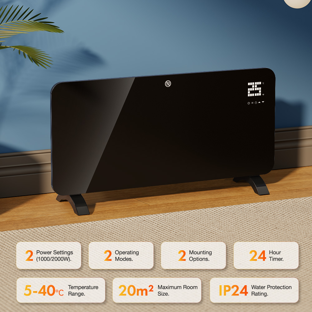 2000W Smart Panel Heater