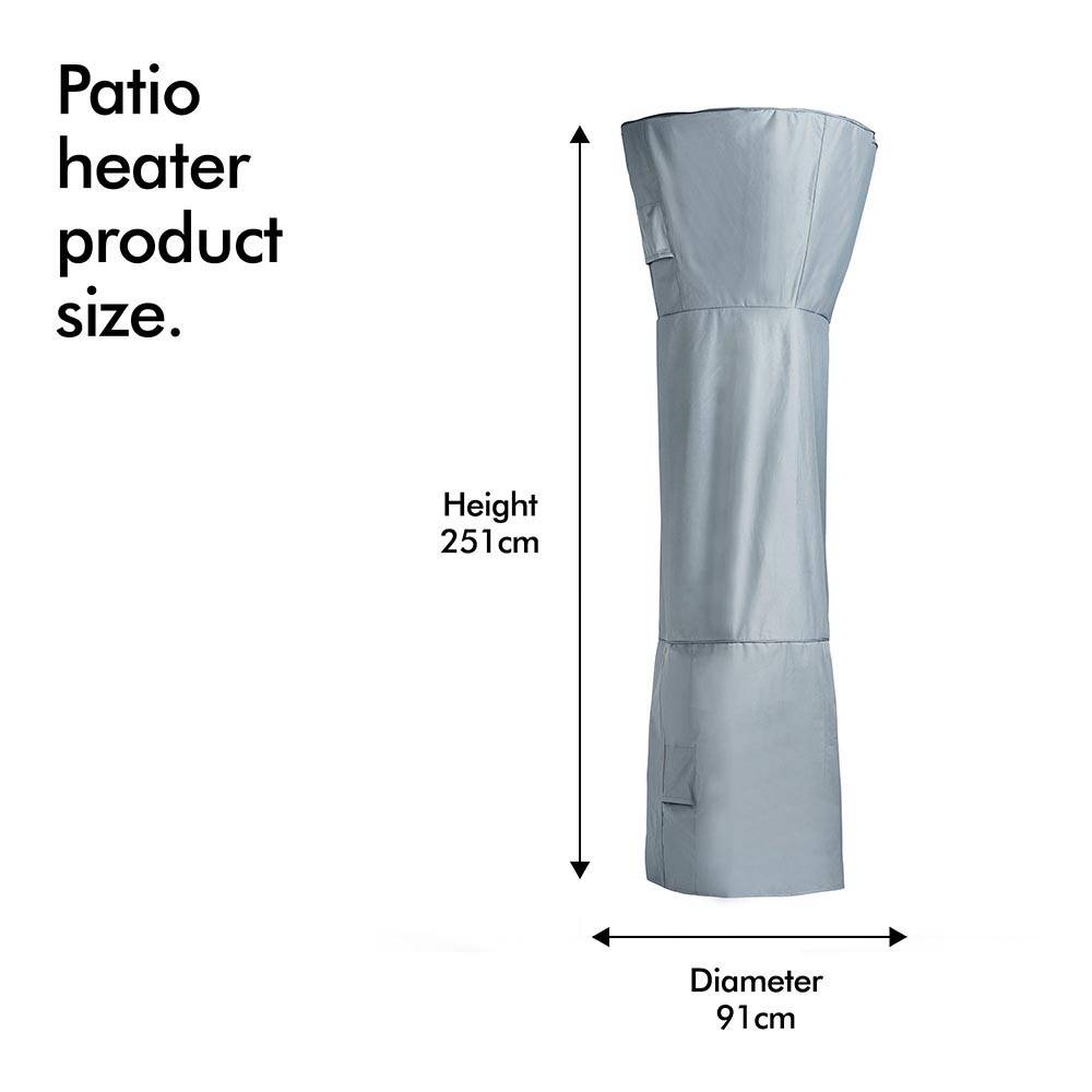 Patio Heater Cover (H) 251cm x (W) 91cm