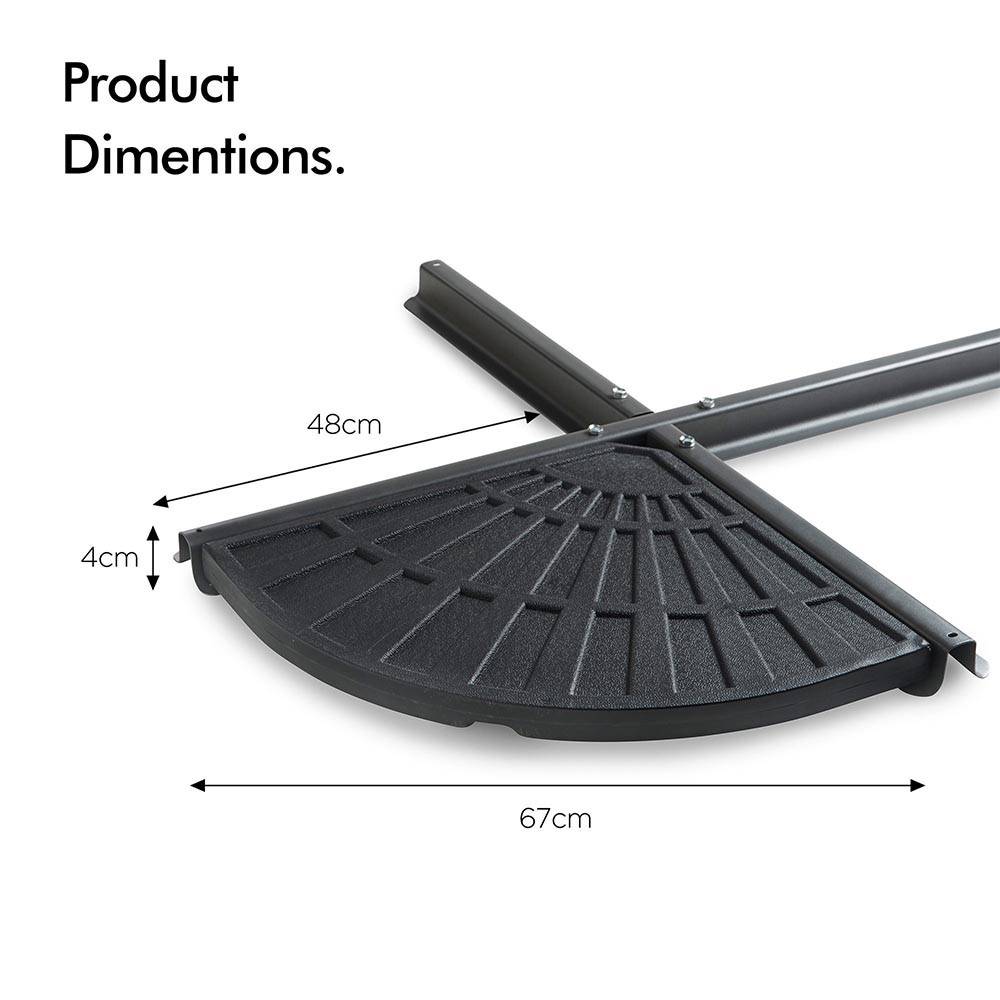 2 Pack Banana Parasol Base 