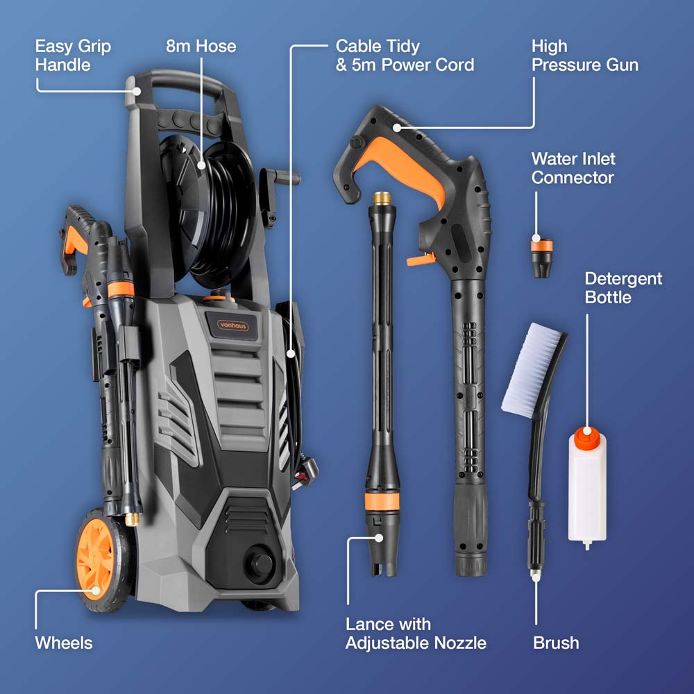 2200W Pressure Washer