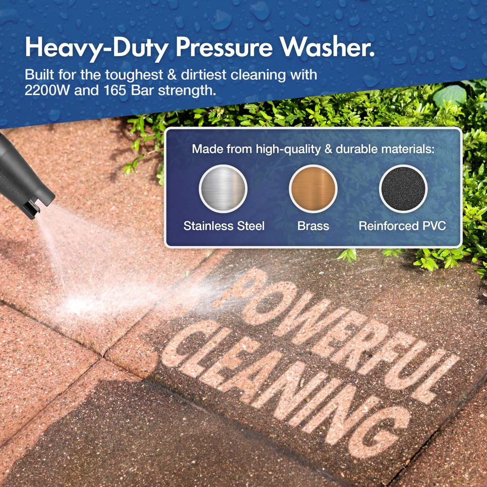 2200W Pressure Washer