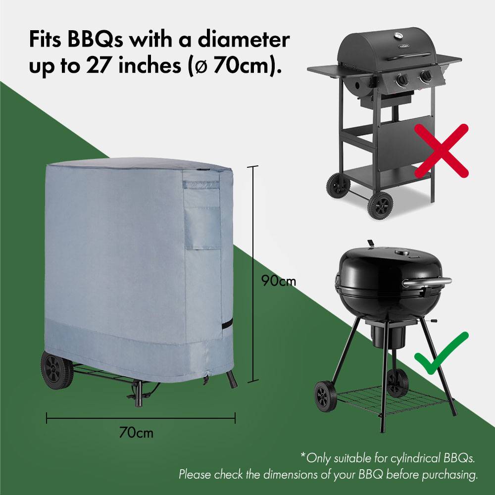 Kettle BBQ Cover (H)90cm x (W)70cm