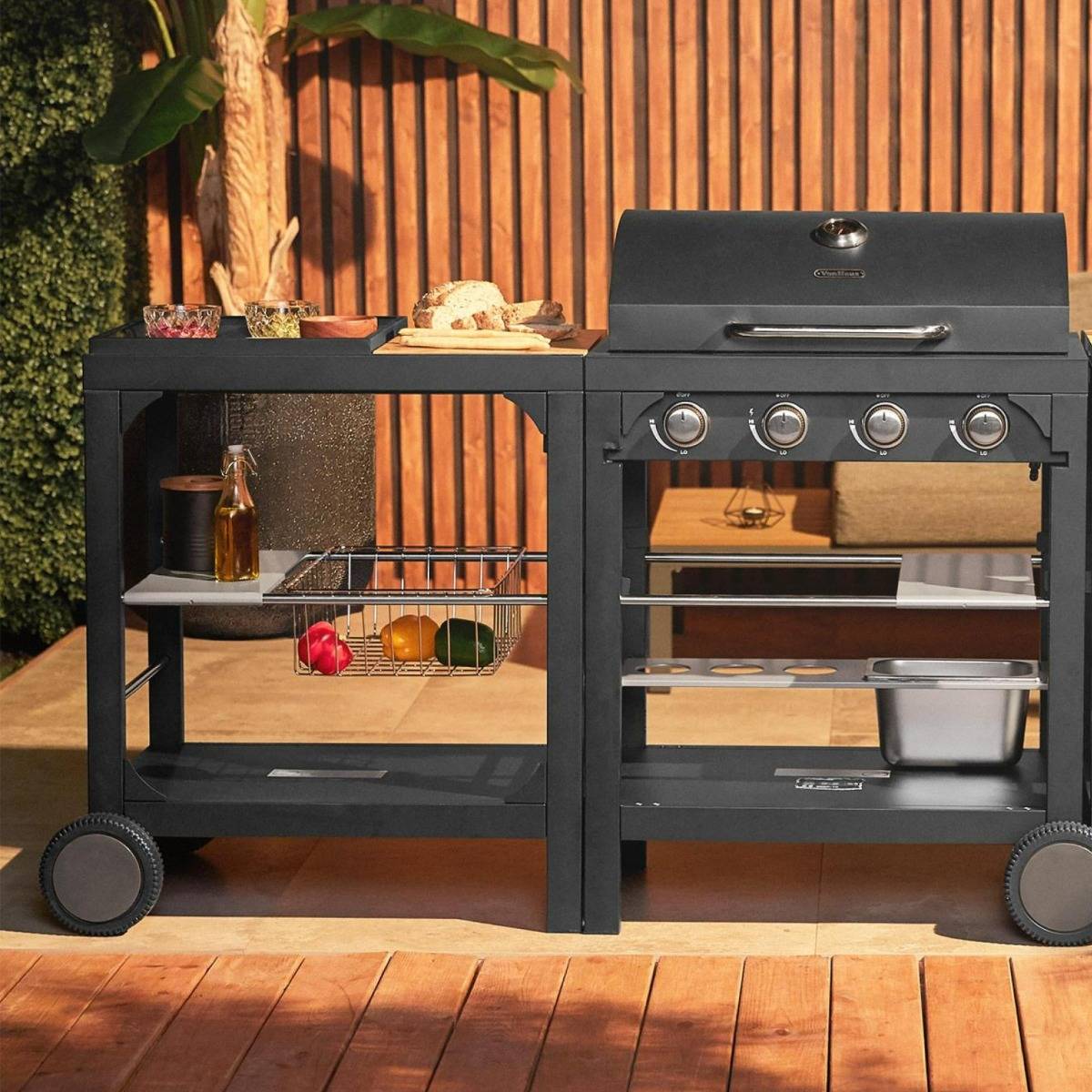 Modular Gas Outdoor Kitchen BBQ