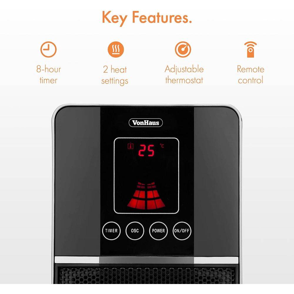 2000W Oscillating PTC Heater 