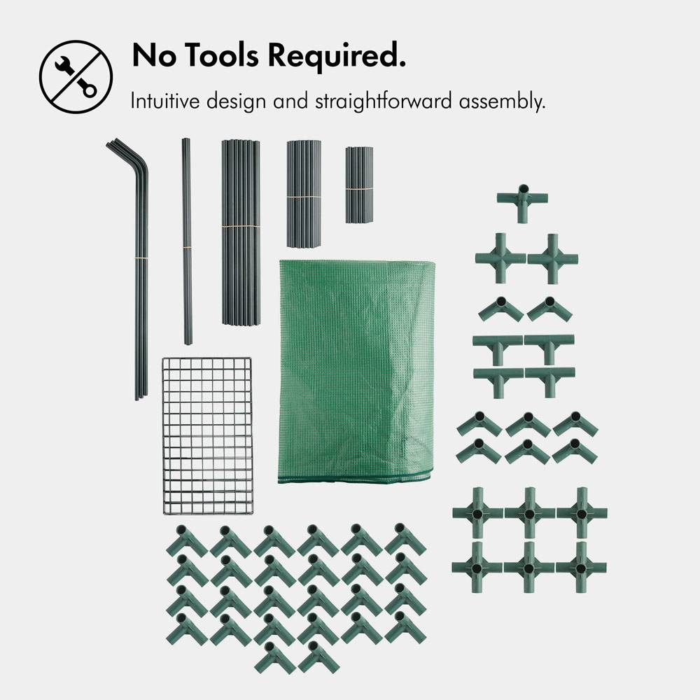 Deep Walk In Greenhouse