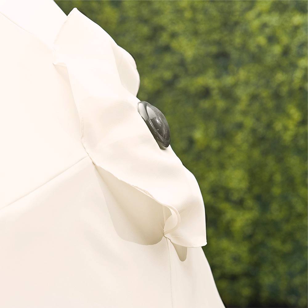 Wooden Dining Set w/ Parasol & 12kg Base