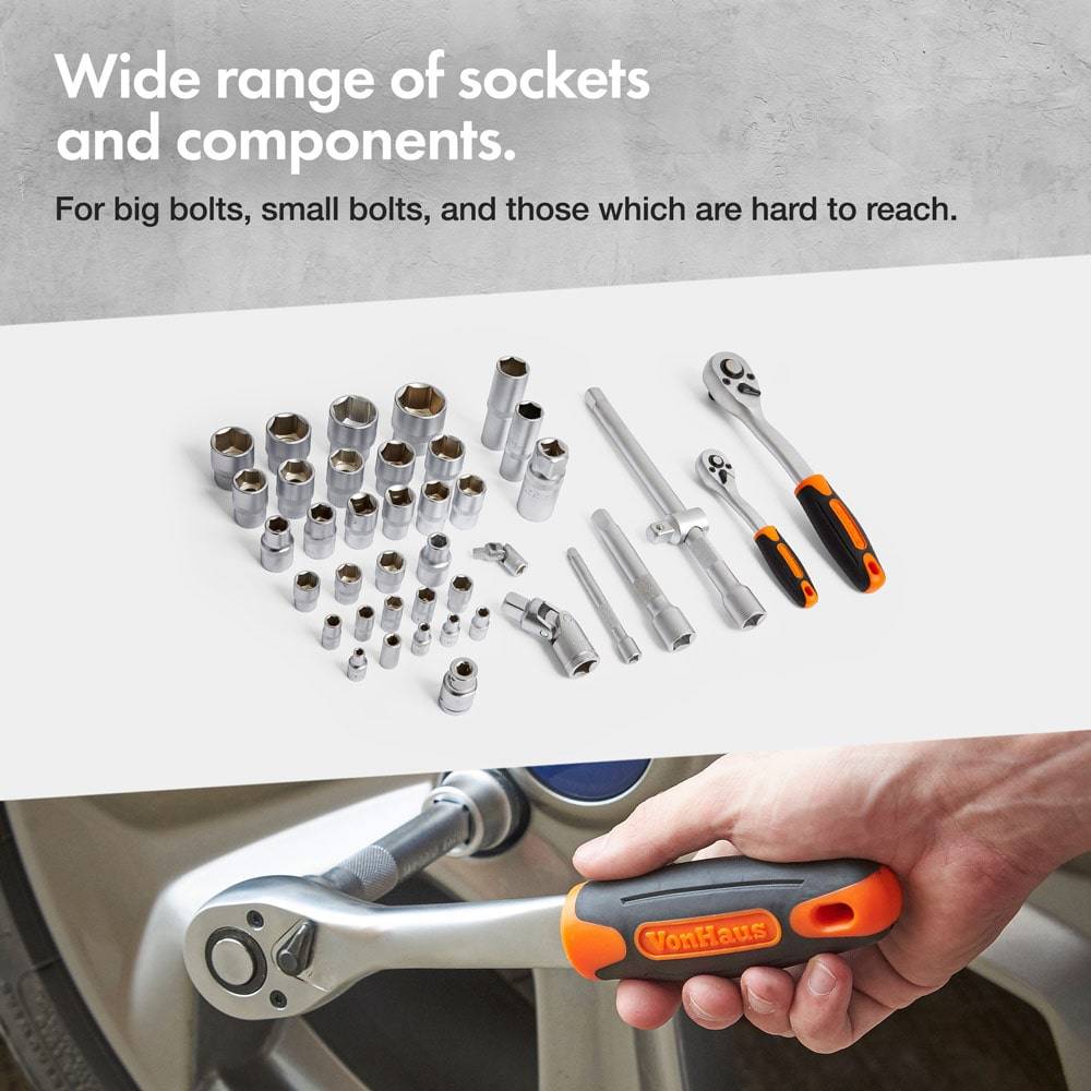 Premium Tool And Socket Set –  256 Piece Set