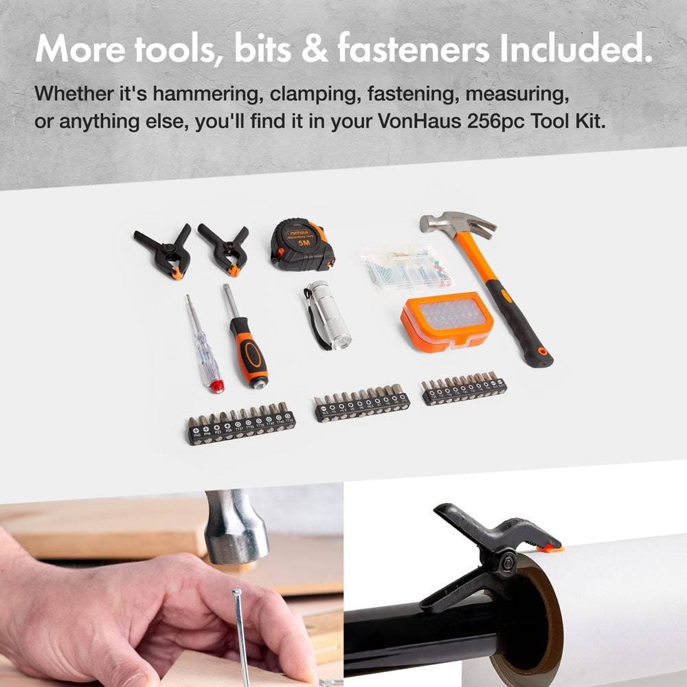 Premium Tool And Socket Set –  256 Piece Set