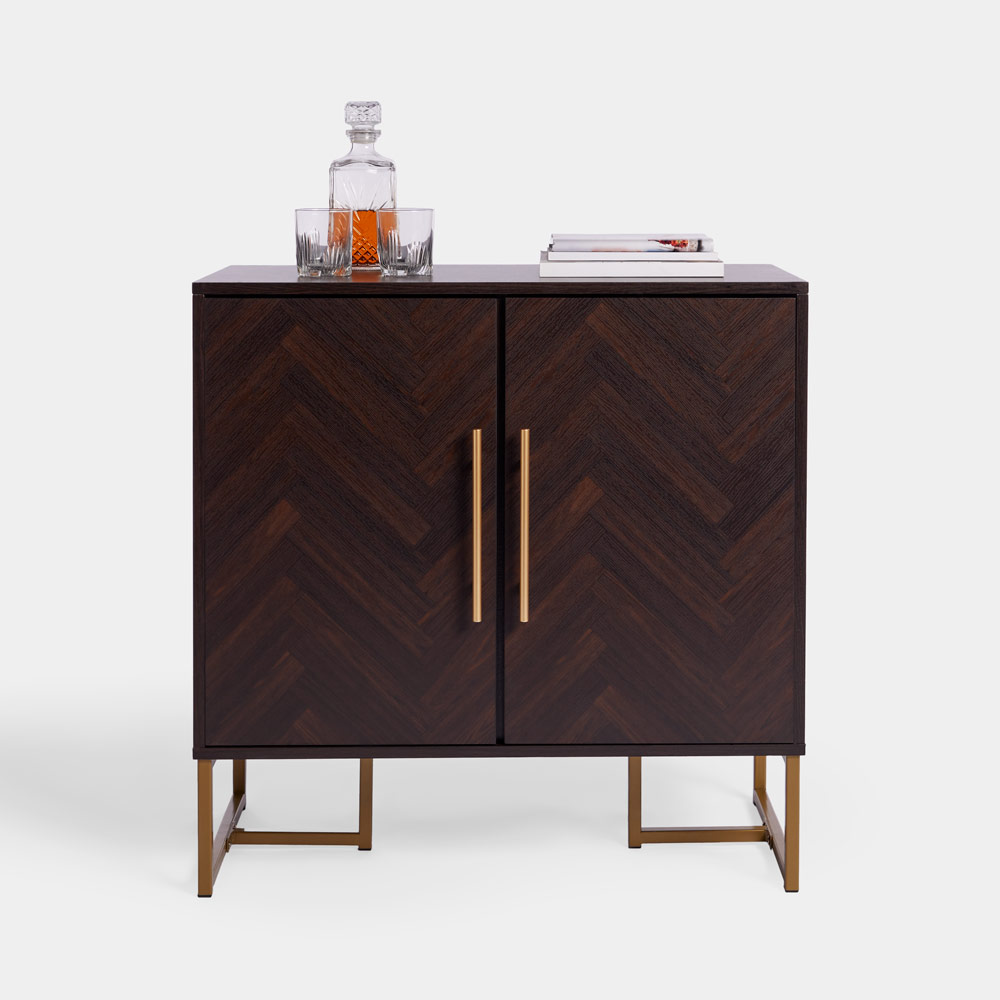York Dark Wood Sideboard