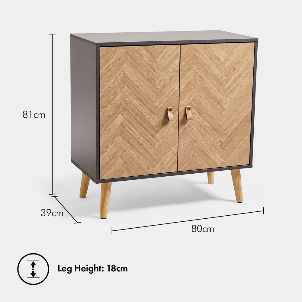 Herringbone Cabinet 