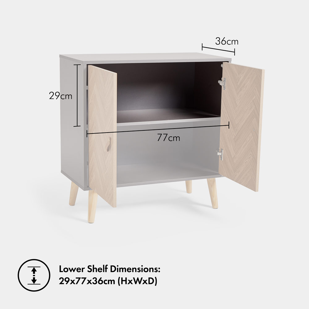 Herringbone Cabinet 