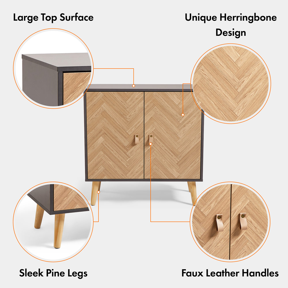 Herringbone Cabinet 