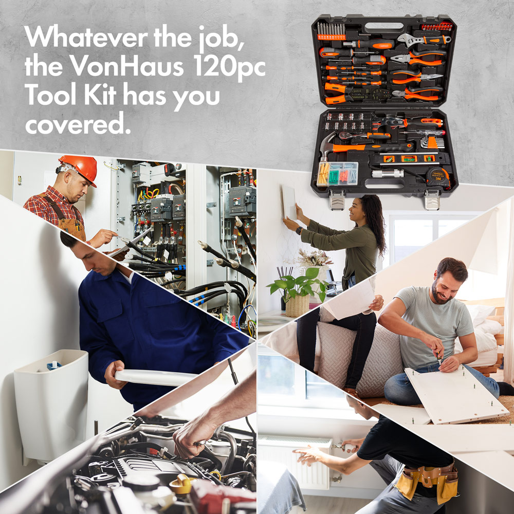 Ultimate Hand Tool Set – 120 Piece Set