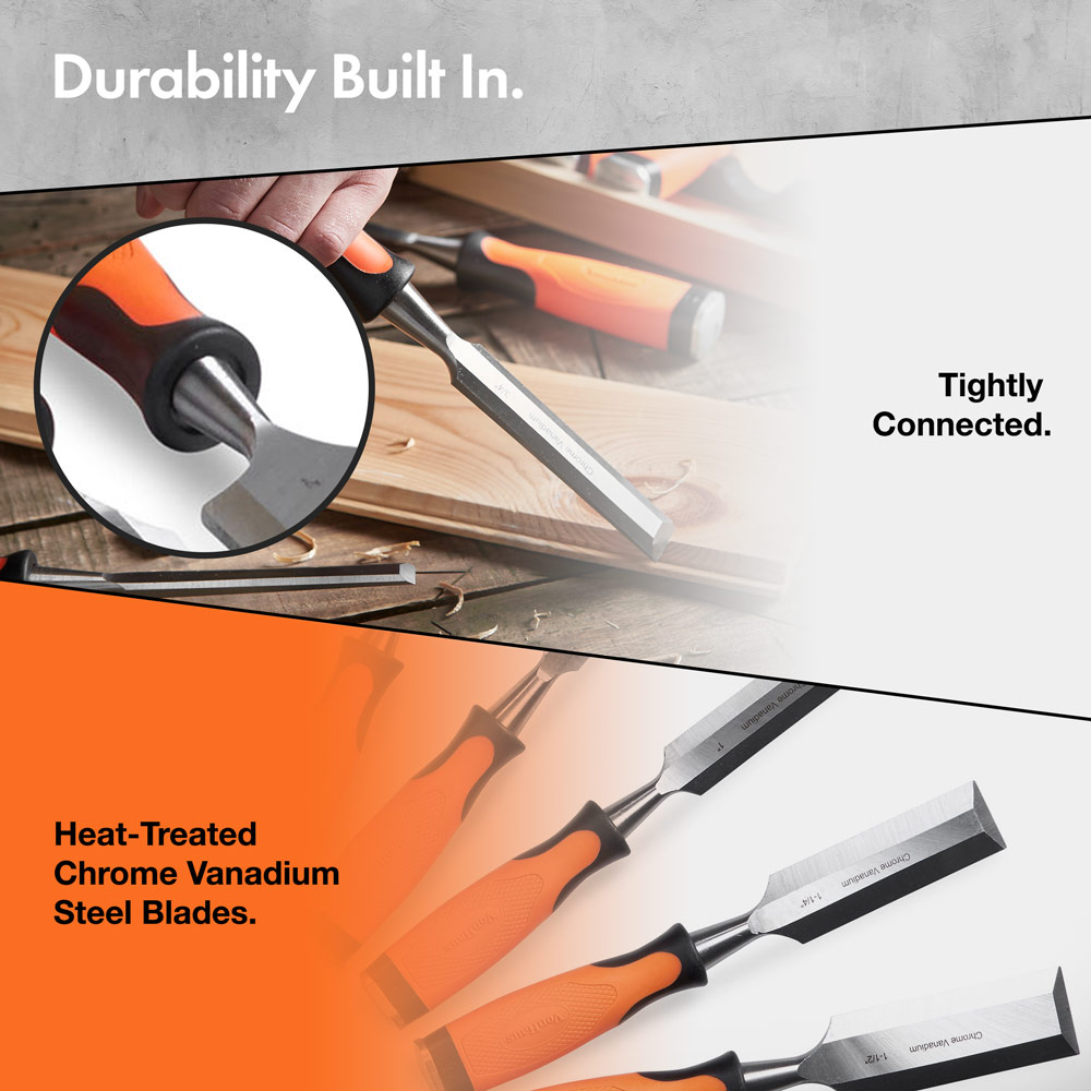 Wood Chisel Set - 10 Piece Set