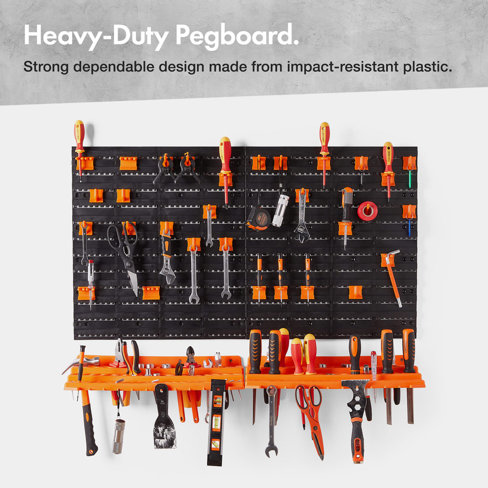Pegboard & Shelf Tool Organiser