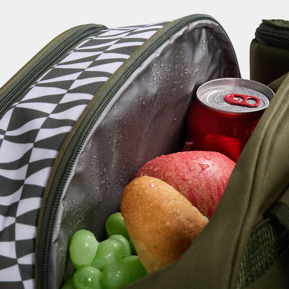 Green Picnic Backpack - 4 Person