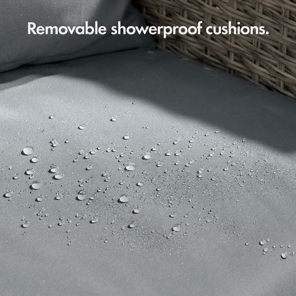 Bali 4 Seater Garden Rattan Sofa Set