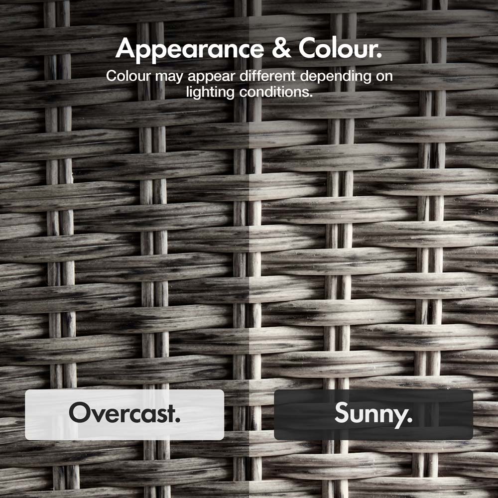 Bali 4 Seater Garden Rattan Sofa Set