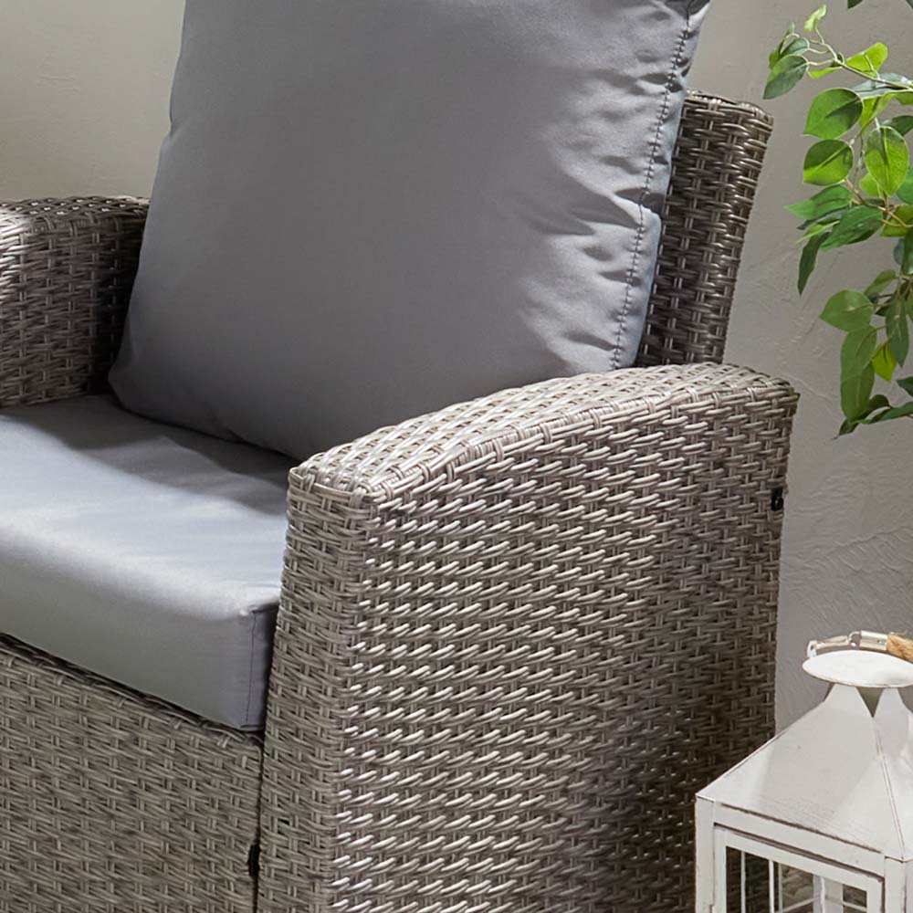 Bali 4 Seater Garden Rattan Sofa Set