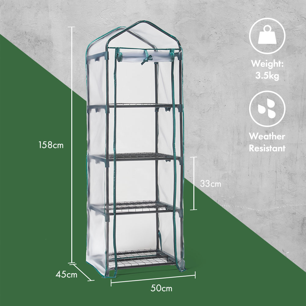 4 Tier Mini Greenhouse