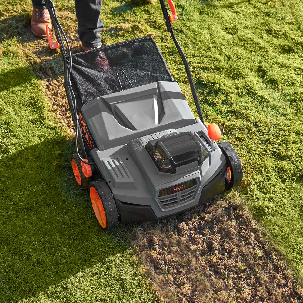 2-in-1 Cordless Scarifier & Aerator