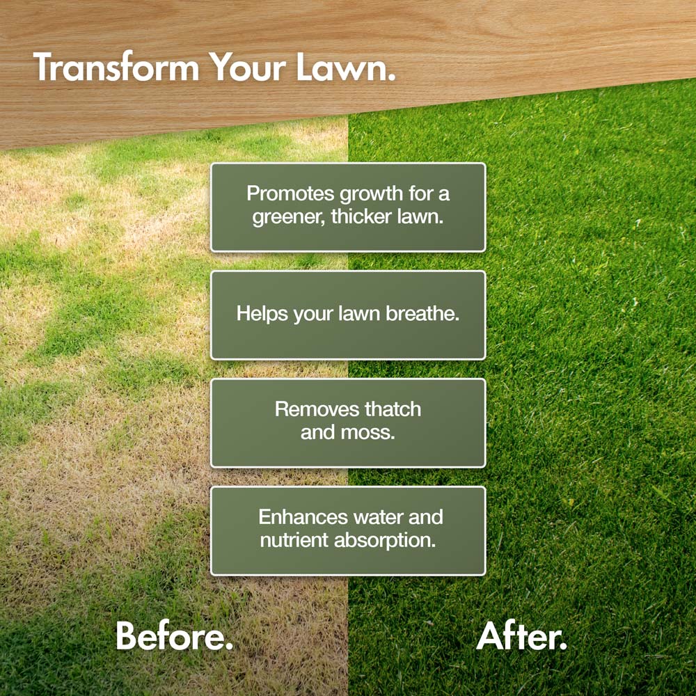 2-in-1 Cordless Scarifier & Aerator