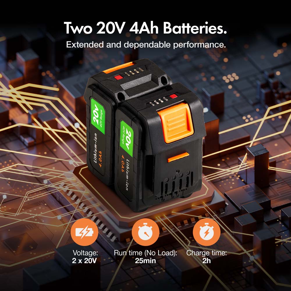 2-in-1 Cordless Scarifier & Aerator