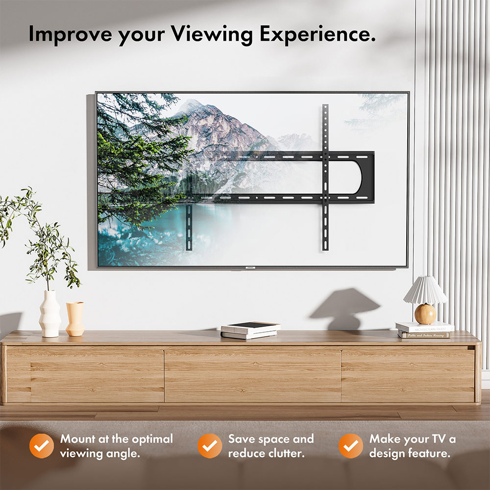 60-120 inch Flat-to-Wall TV Bracket