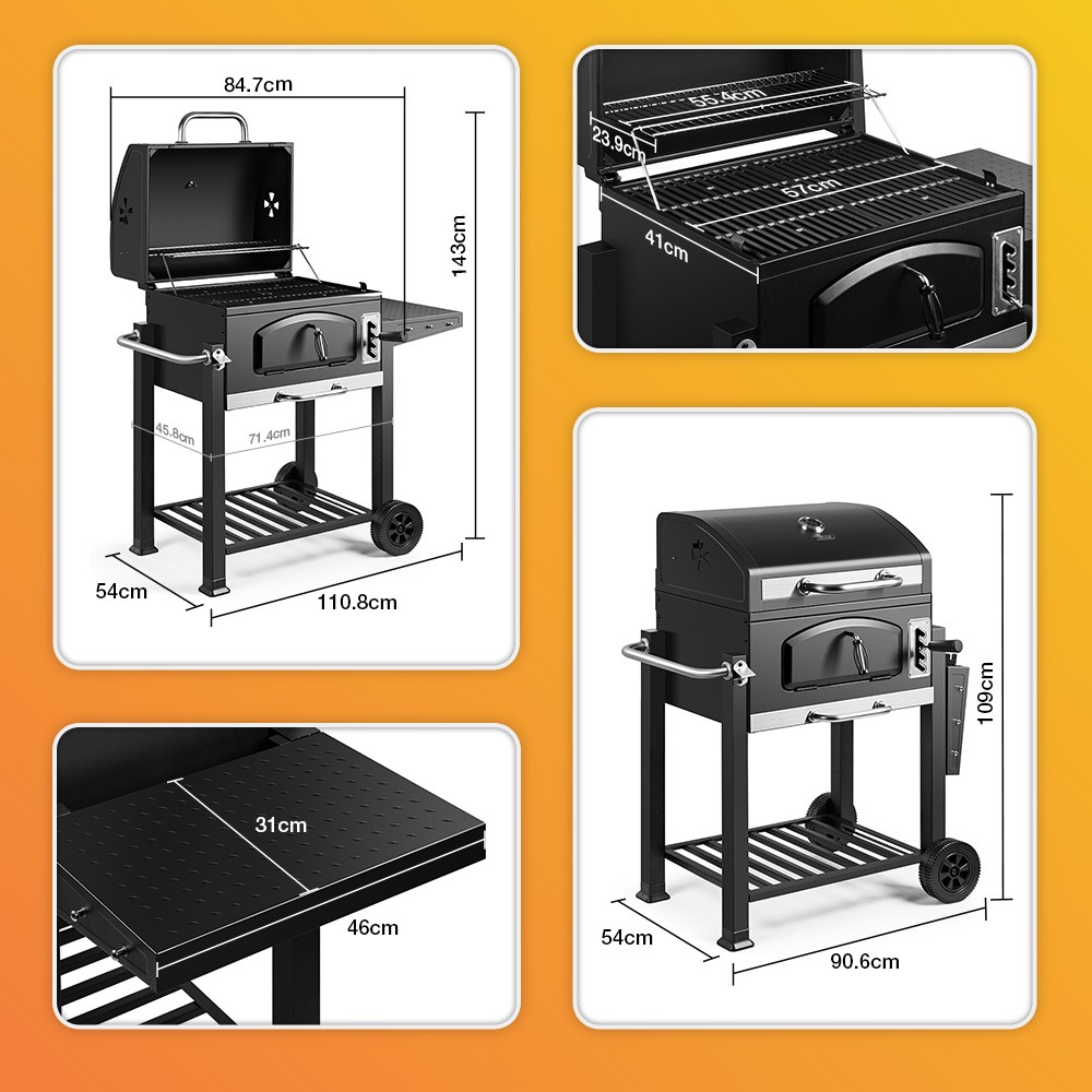 American Style BBQ with 1 Shelf