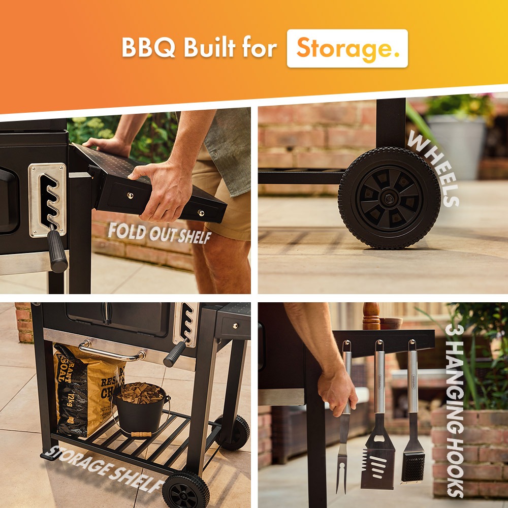 American Style BBQ with 1 Shelf