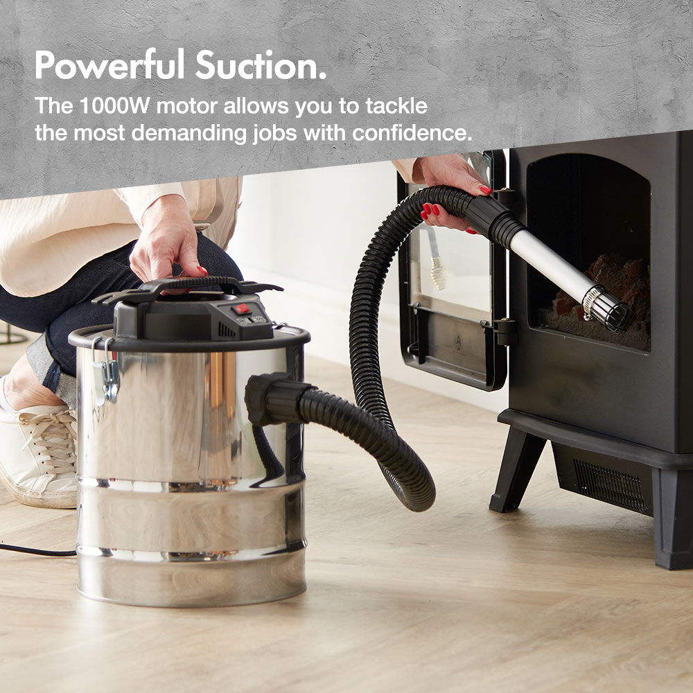15L Ash Vacuum Cleaner 1000W