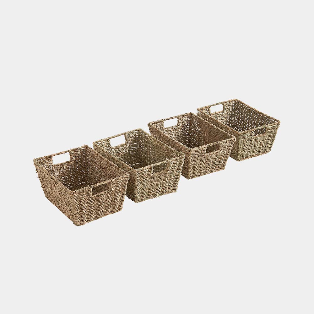 Seagrass Storage Baskets - Set of 4 