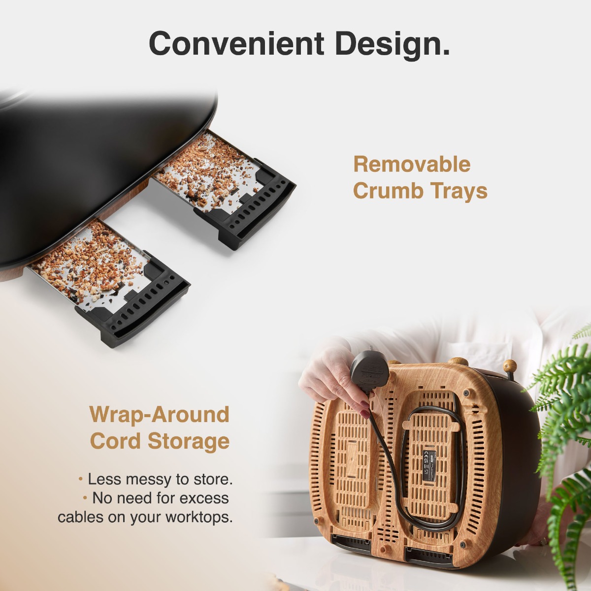 Fika Black 3.5L Slow Cooker, Kettle & 4 Slice Toaster Set