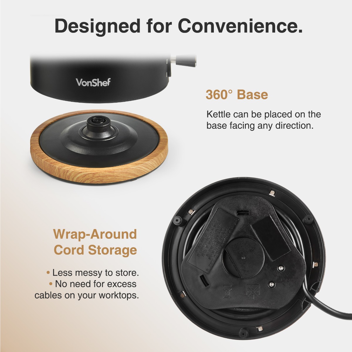 Fika Black 3.5L Slow Cooker, Kettle & 4 Slice Toaster Set