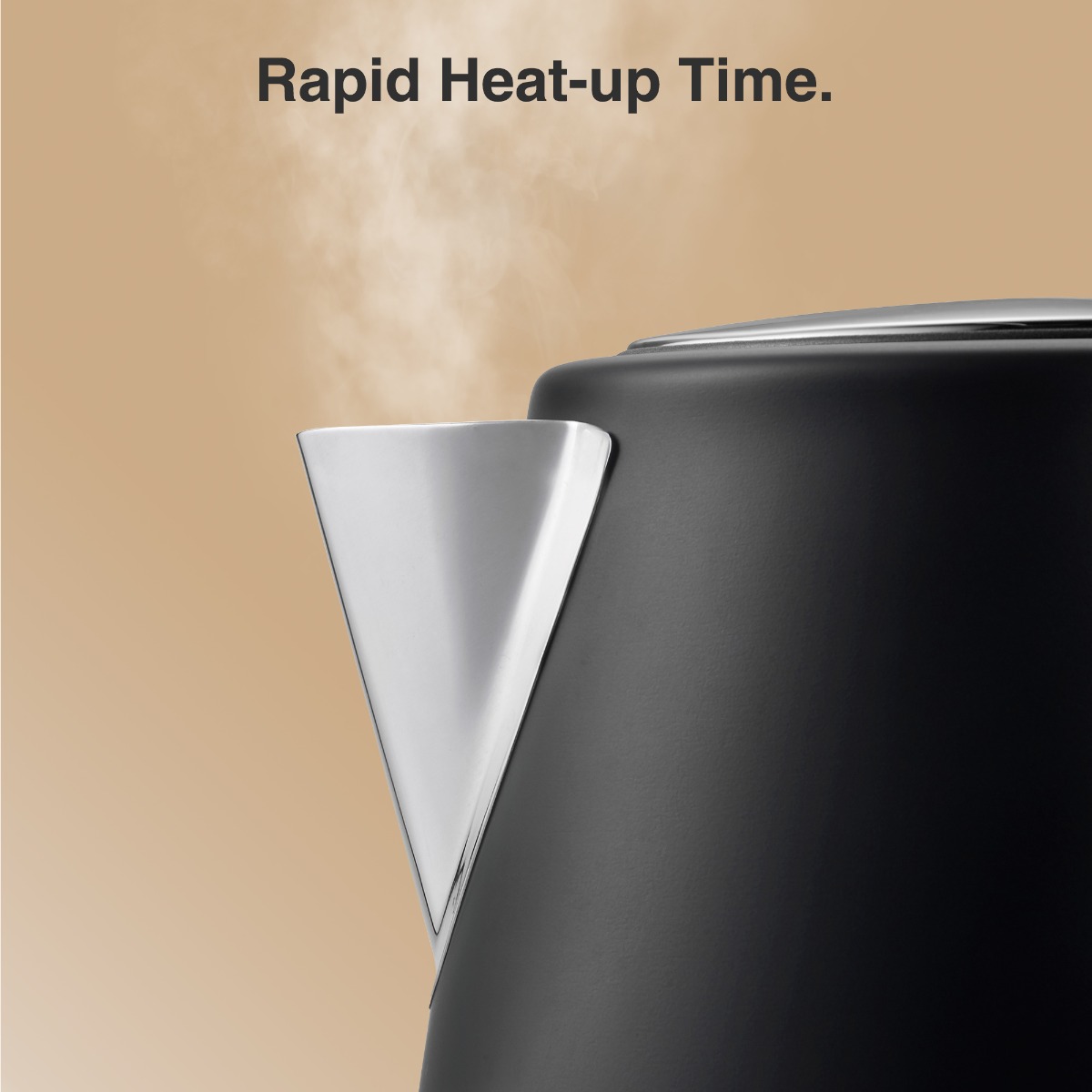 Fika Black 3.5L Slow Cooker, Kettle & 4 Slice Toaster Set