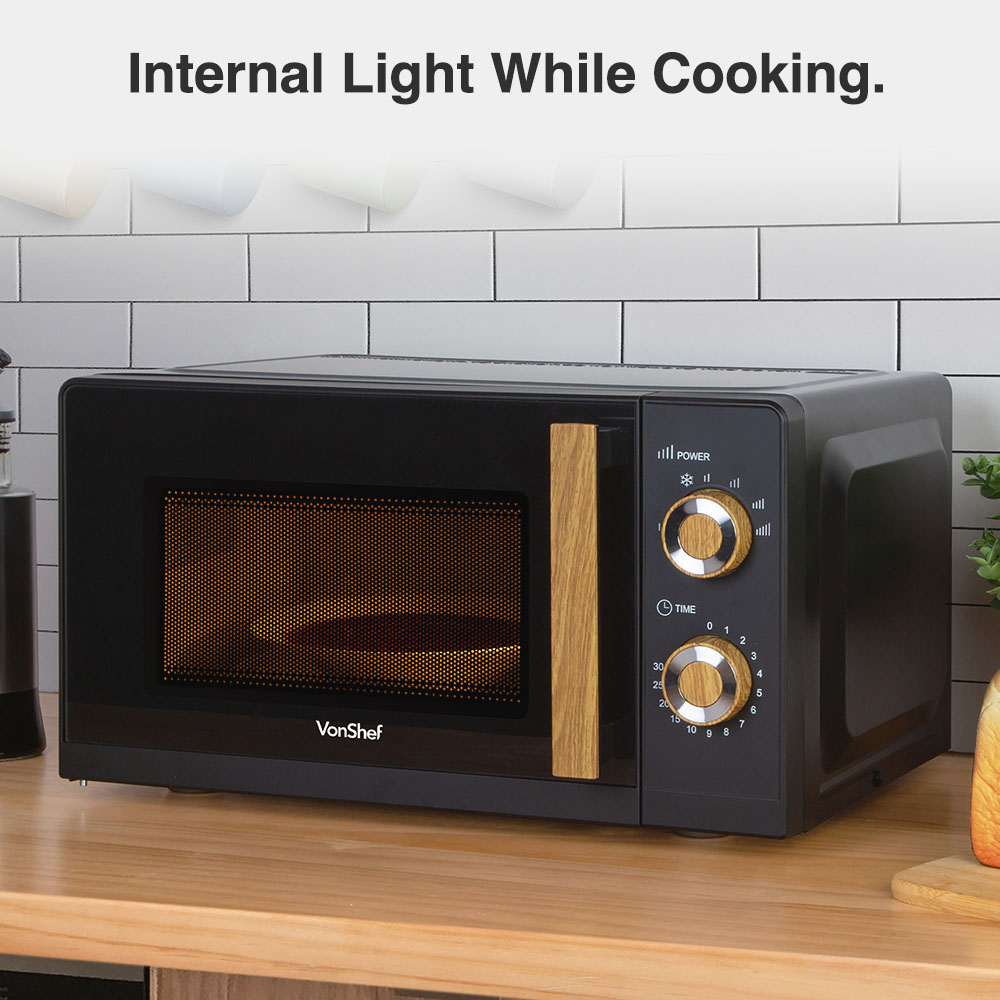 Fika Black Microwave, Kettle & 2 Slice Toaster Set