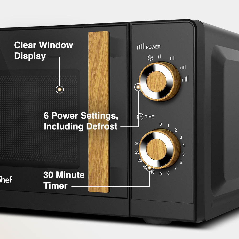 Fika Black Microwave, Kettle & 2 Slice Toaster Set