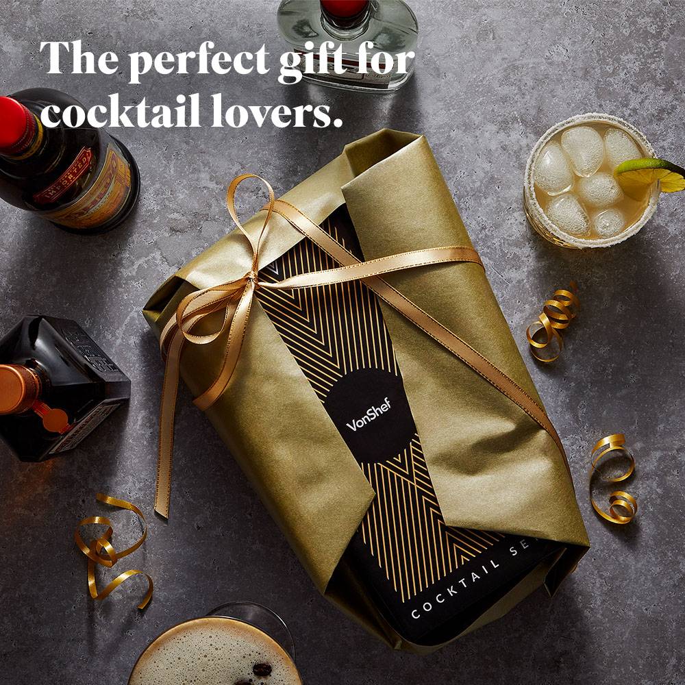 Parisian Black Cocktail Shaker Set – 6 Piece