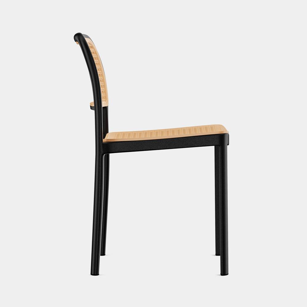 Rattan Effect Brewer Dining Chairs  - Set of 4
