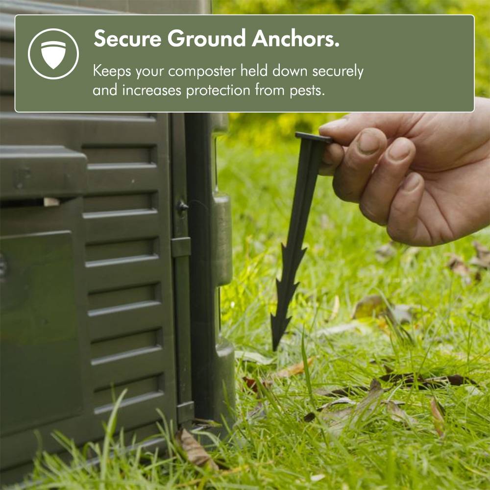 Black Composter Bin 480L