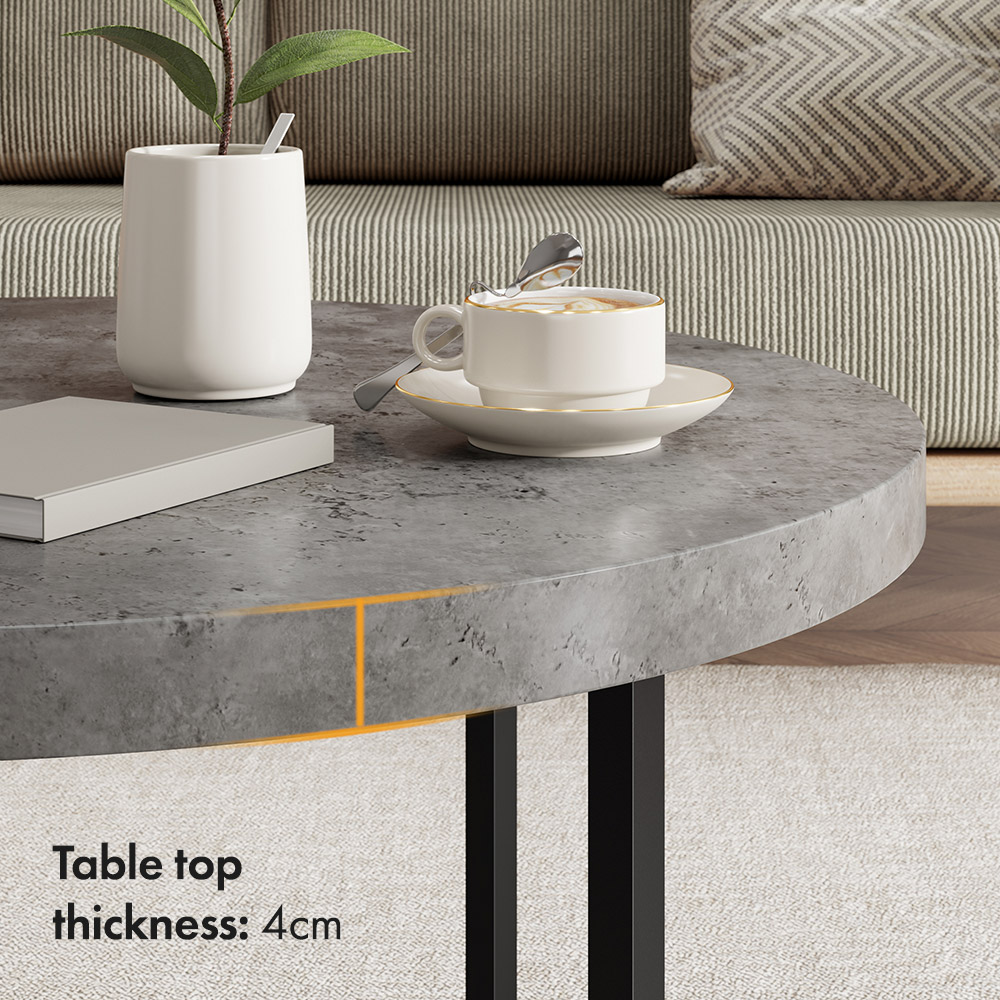 Concrete Effect Coffee Table