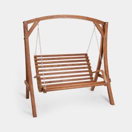 Wooden 2 Seater Swing Seat